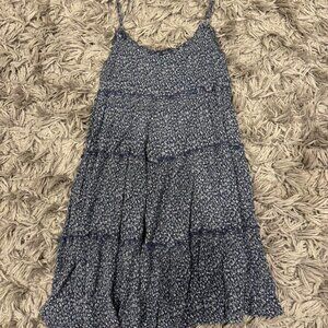 lulu’s floral flowy dress size small